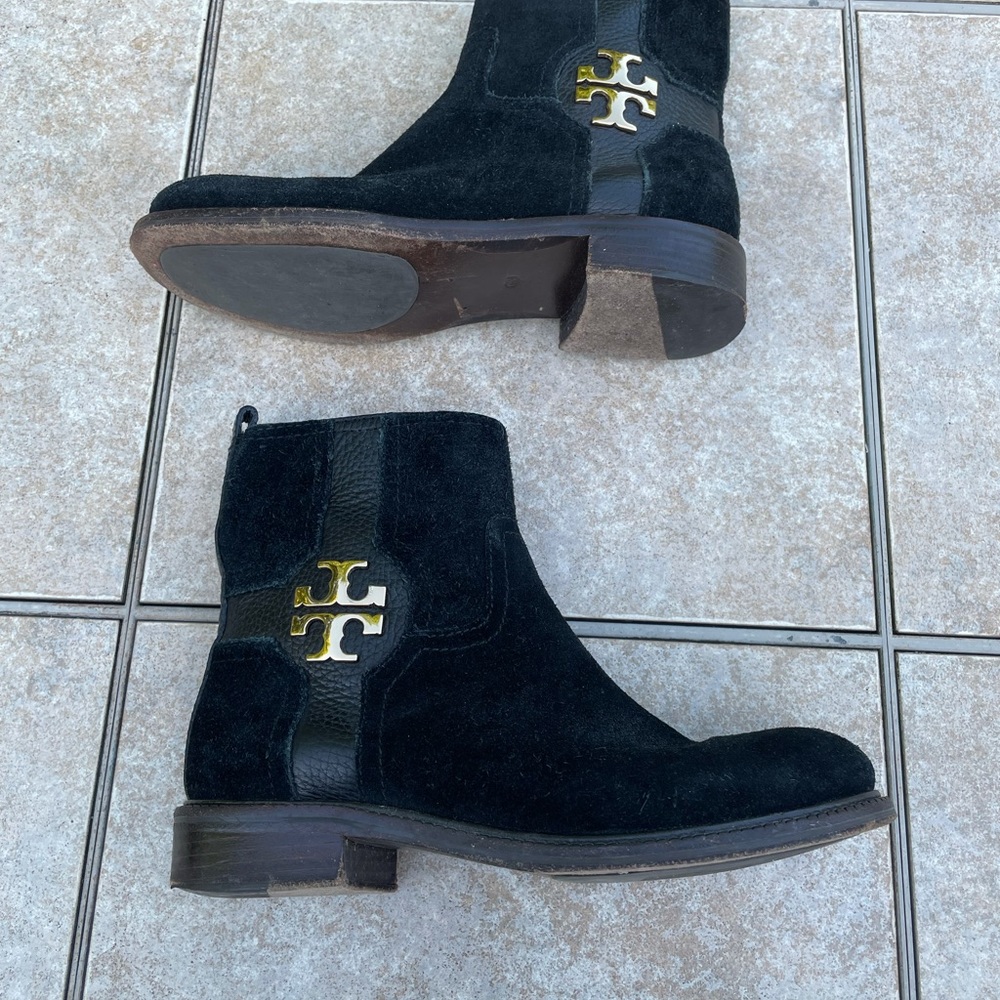 Tory Burch Black Ankle Boots - Picture 13 of 13